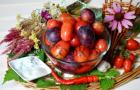자두 통조림 토마토 : 겨울 준비 요리법